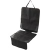 Baby Car Seat Protector with Mesh Storage Pocket Wear Resistant