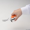 Takagi Gardening Nipper with Levers, Stainless Steel, Removes Weeds from