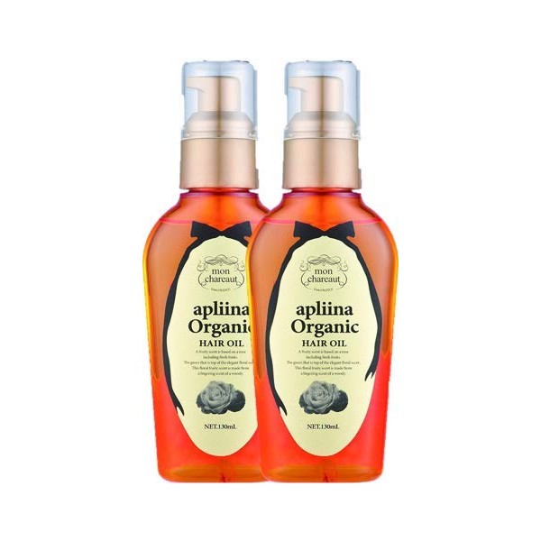 Moncialute Aprina Organic Hair Oil, 4.6 fl oz (130 ml),