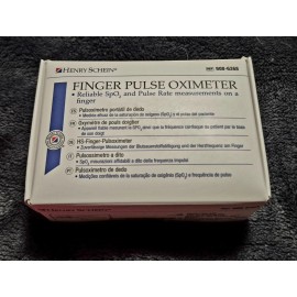 Henry Schein Lot of 5 Henry Schein Finger Pulse Oximeter 900-6368 Pulseox **NEW IN BOX**