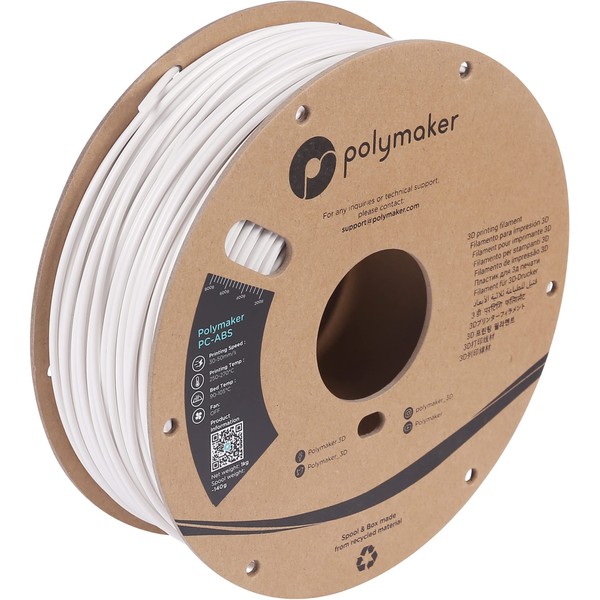 2.85mm(3mm) PC-ABS Filament 2.85mm, White Polycarbonate Filament 2.85mm Blend with