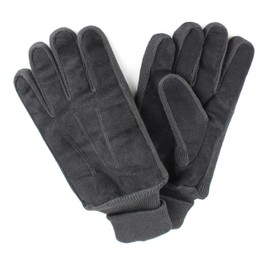 Zerimar Leather Gloves | Leather Gloves for Men | Lambskin Gloves with Cashmere Lining | Warm Leather Gloves |, black
