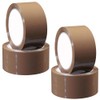 6x Brown Buff Parcel Packing Tape - 48mm x 66m