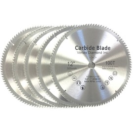 (5 Pack) VORTEX DIAMOND VAB 12 Inch 100 Teeth TCT Non-Ferrous Metal Cutting Circular Saw Blade (12 Inch 100 Teeth (5 Pack))
