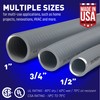 Sealproof 1/2-Inch Non-Metallic Liquid-Tight Conduit and Connector Kit, 25 Foot