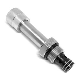 Solenoid Cartridge Valve, Normally-Closed Two-Way Two-Position Bi-Directional Hydraulic Solenoid Valve Comparable Replacement to Hydraforce SV08-28