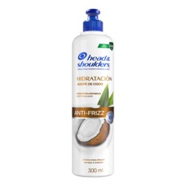 Crema para Peinar Head & Shoulders Hidratación Aceite de Coco Anti Frizz 300 ml