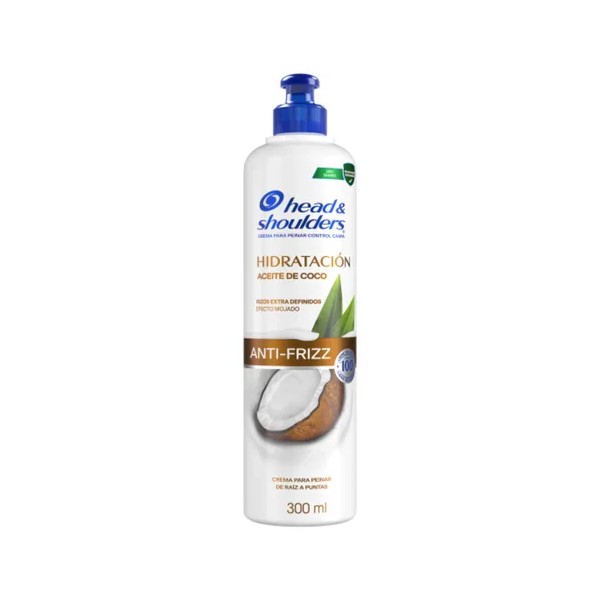 Crema para Peinar Head & Shoulders Hidratación Aceite de Coco