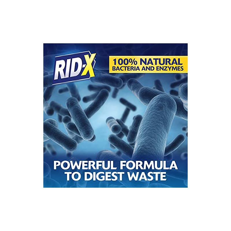 Rid-X Tratamiento séptico profesional, (1 botella) 15 onzas líquidas