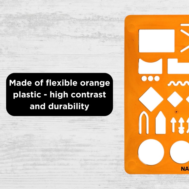 Nato Army Military Map Marking Stencil Series 2