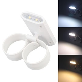 Zunate LED Wrist Flashlight - Running Lights for Runners, 3 Color Walking Light with Stepless Dimmable Temperature Adjustment, Night Running & Cycling Flashlight, Adjustable Wrist Strap