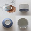 Dolce duo MW-1855 Matcha Bowl, Sakura Fuji Mino Ware, 4.3