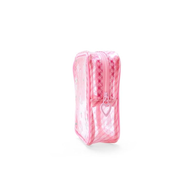 Sanrio 297801 My Melody Clear Pouch, Clear and Fluffy, 3D