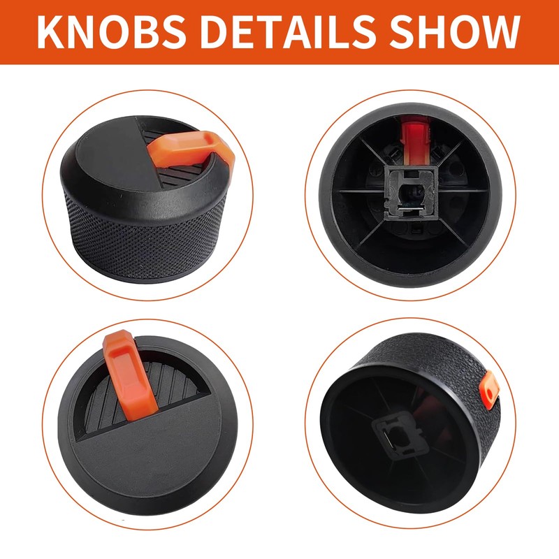 Replacement Control Knobs for Blackstone Griddle 1666 1517 1554 1825