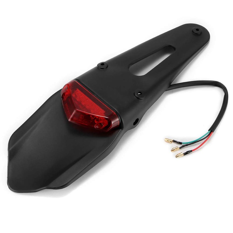 DEECOZY Rear Suspension Strut Tail Light Red with LED Brake
