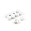 Small High Power White Memo Board Magnets for Fridge, Whiteboard,
