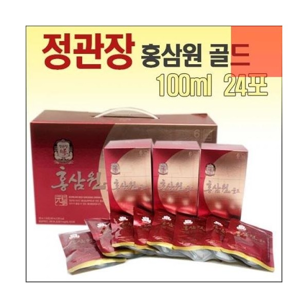 Red Ginseng One Gold 100mlx24 packs]/holiday gift set/gift set/gift/Ross Farm/Ham gift set/Cheongjeongwon / 홍삼원골드 100mlx24포]/명절선물세트/선물세트/선물/로스팜/햄선물세트/청정원