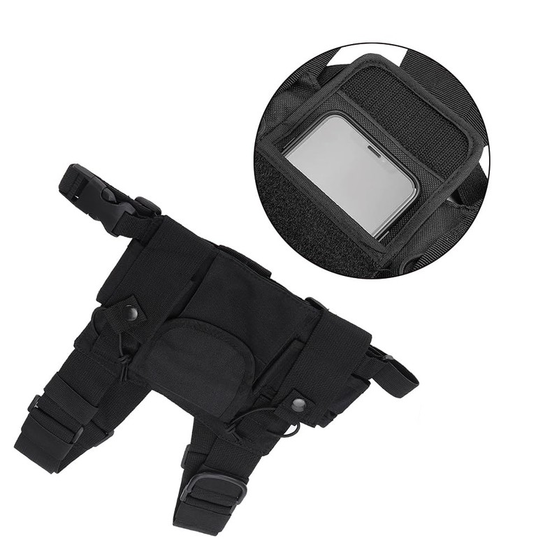 Leopacat Chest Bag, Walkie Talkies Tactical Radio Harness Vest Military