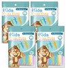 Fun Flossing Sticks for Kids，Fluoride Free, BPA Free, Odorless, 60