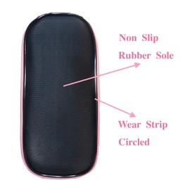 ARUNNERS Walking Boot Cover for Medical Brace Orthopedic Fracture Cast with Integrative Slip-Resistant Rubber Sole (Pink, Short, X-Large)