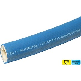 Fittingteile – Conveyor Cleaning Steam Hoses for Food Areas Hot Water High Temperature Hose Sold by the Metre (Inner Hose Diameter: 19.0 mm)
