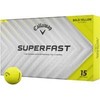 Callaway Golf Superfast Bold Yellow Monogrammed Golf Balls - 15