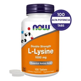L-Lisina 1000mg Tabletas  L-Lysine 1000mg Supplement, 100 Tablets                                                                                     