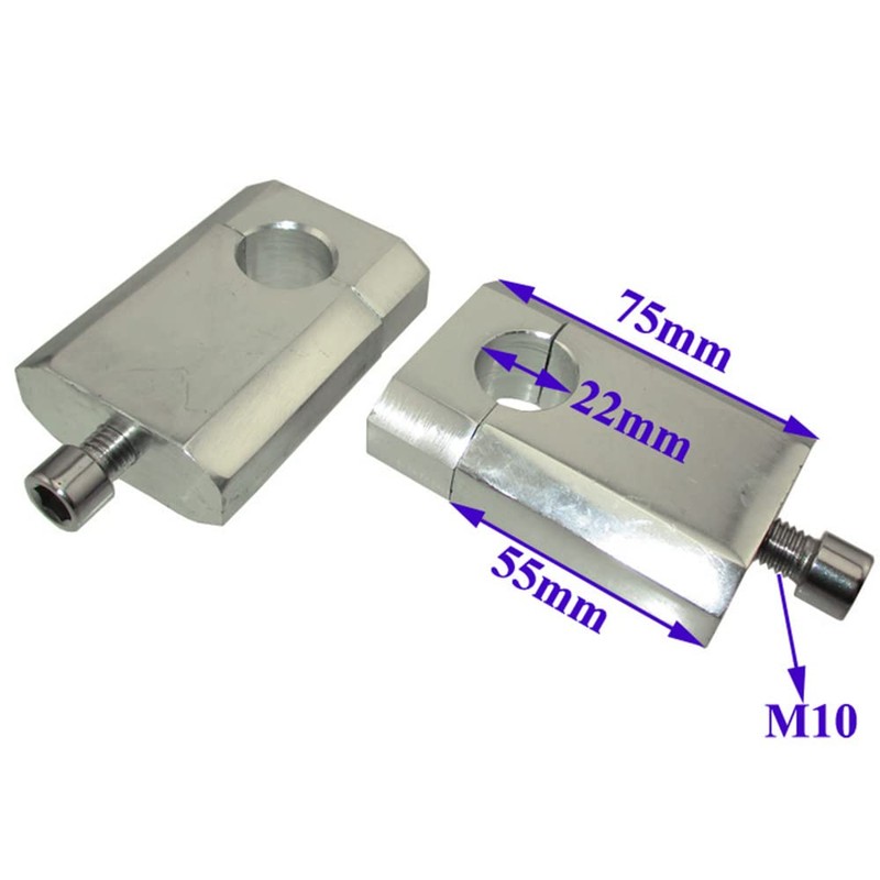 DJ-Motor 7/8" Handlebar Risers 22mm For Z50 CT70 Use M10
