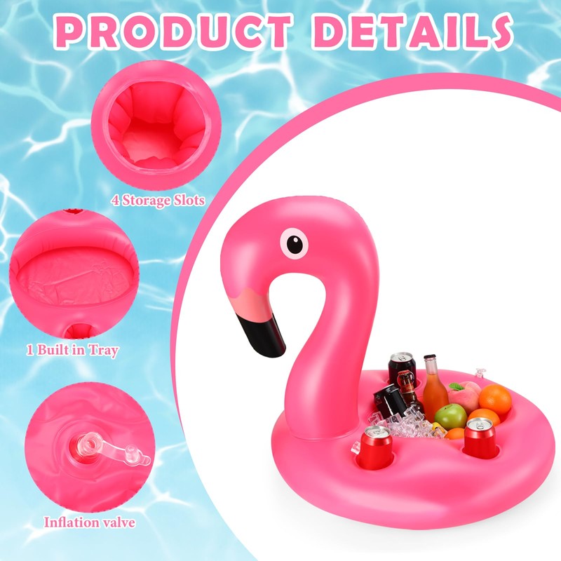 FillTouch Floating Drink Holder for Pool, Floating Cabana Bar, Hot