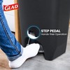 Glad 13 Gallon Trash Can | Plastic Kitchen Waste Bin