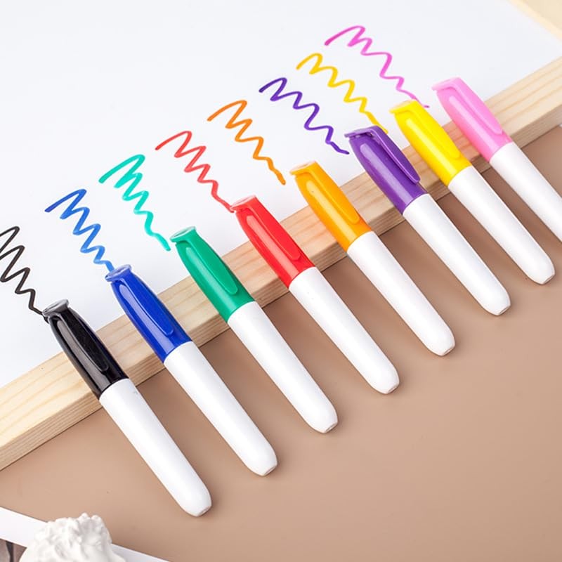 SKKSTATIONERY 36-Pcs Mini Dry Erase Markers, Whiteboard Markers, Marker Pens