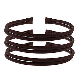 Zac's Alter Ego Set of 3 6mm Satin Double Alicebands