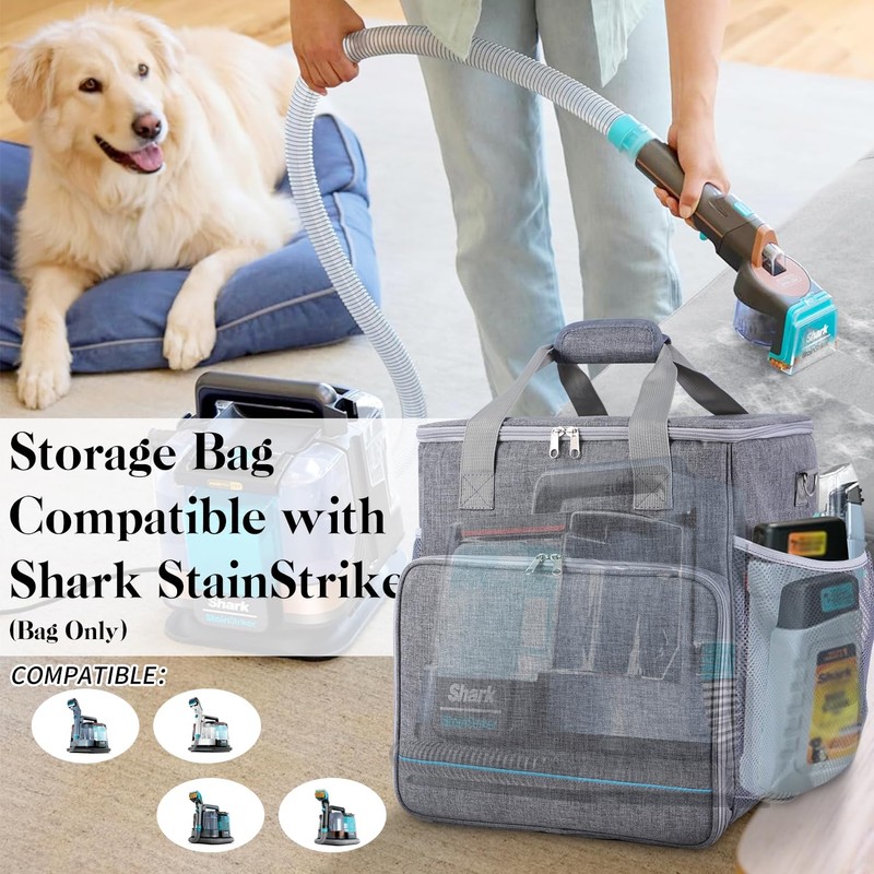TXIYEAN Portable Storage Bag Compatible with Shark StainStriker Cleaner Machine,Storage