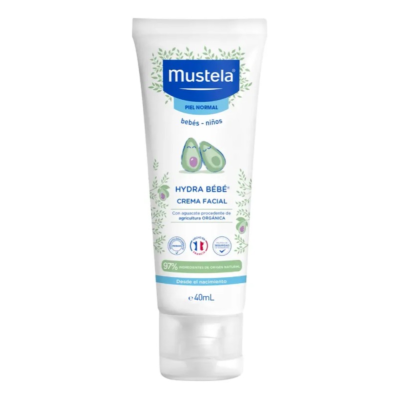 Mustela Crema Facial Hydra Bebé 40ml Piel Normal 40g