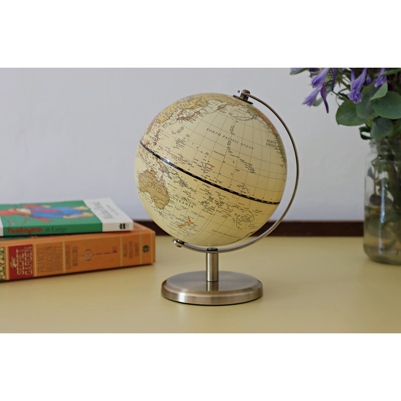 Exerz Antique Globe Dia 5.5-inch Mini Globe - English Map