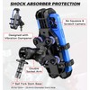 VAZESWIN Motorcycle Fork Stem Phone Mount [Vibration Dampener] Anti-Shake Motorcycle
