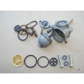 Honda CB160 CL72 CL77 CB 160 Scrambler petcock REBUILD & mount kit - fuel valve