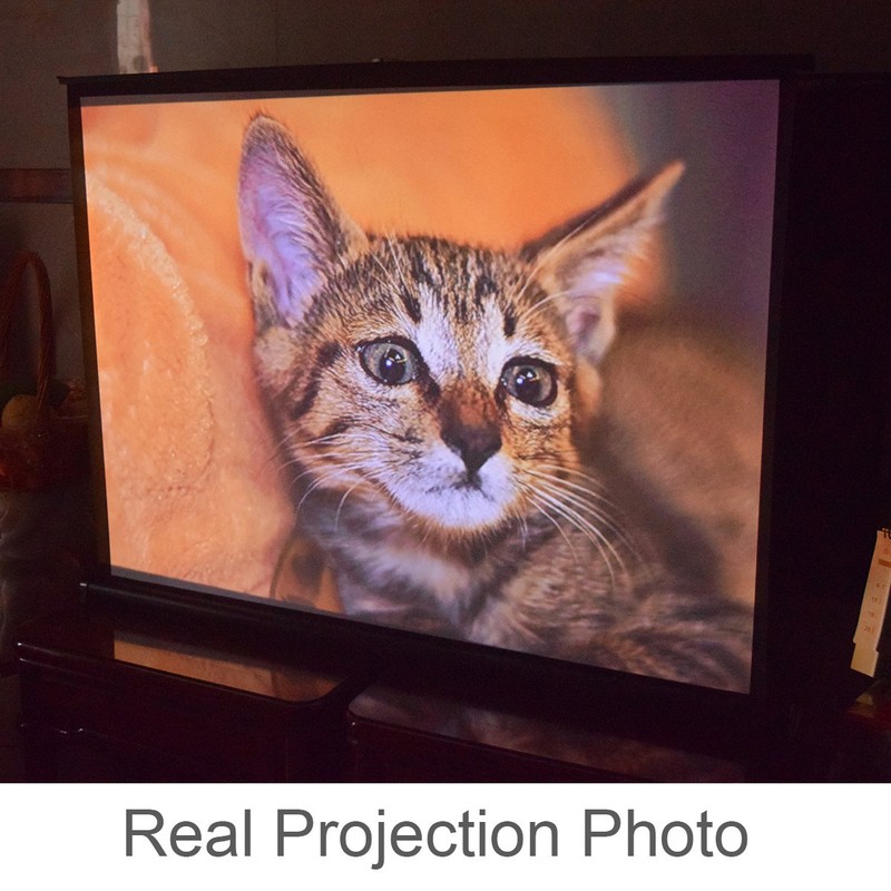 Cocar P1-SN40 40 inch Portable Projection Screen for Mini/Professional LED/LCD/DLP