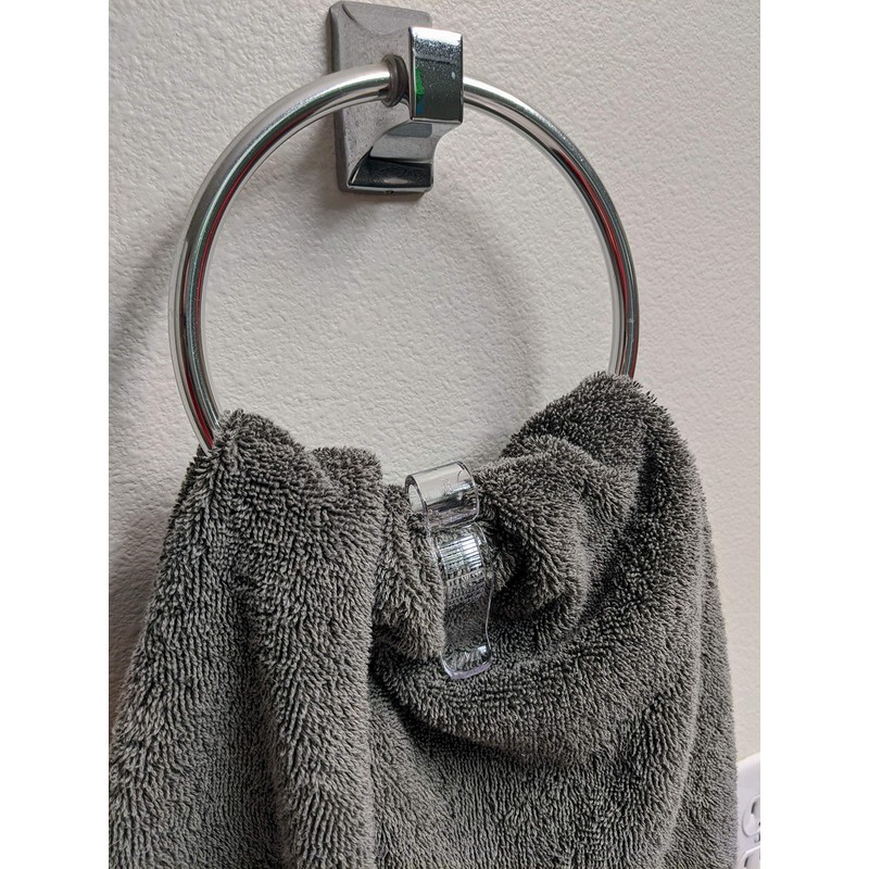 Iba Innovations Towel Clip (3-Pack) - No Fuss Hand-Towel Clip