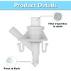 2 PCAK 385311641 RV toilet valve kit Fits for Dometic