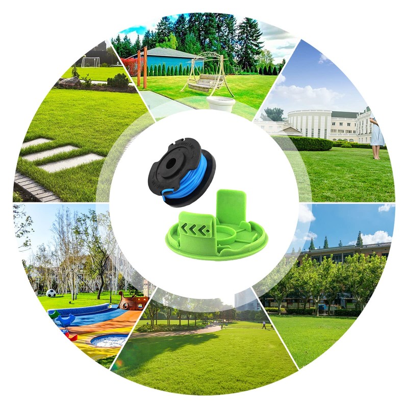 CDIYTOOL Greenworks G24LT Trimmer Spool Lines, 4.9m long 1.65mm dia