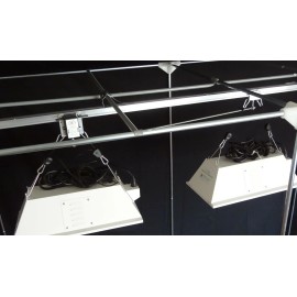 Light Rail Add A Lamp Kit Light Rail Robotic Light Mover, No Motor Include, Made in the USA