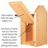 Cedar Standard Bluebird House (Blue)