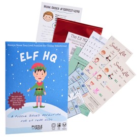 Escape Room Game For Children | Real Life Puzzle Mystery | Christmas game | Stocking Filler |The Perfect Present/Gift | Ages 6-9