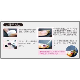 Beauty Nailer RDS-12 Professional Real Deco Stickers, 1 Sheet (x1)