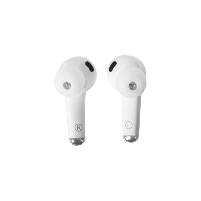 Wave Audio ISO Elite Series ANC True Wireless Earbuds, White