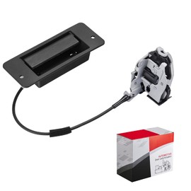 SYERAL E150-E350 Vans Rear Door Latch Assembly 8C2Z-15431A03-A Compatible for 1992-2019 E150 E250 E350 Econoline Van Rear Left Driver Side Cargo Door Lock Latch