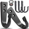 WODEGIFT 5 Large Size Heavy Duty Wall Hooks, Coat Hooks