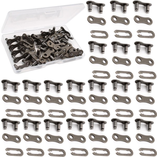 RUNCC-YUN Pack of 20 1 Speed Bicycle Chain Links, Bicycle