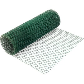 Chicken Wire Mesh Roll, 40cm x 5m Hexagonal Garden Netting for Poultry Fencing, Animal Enclosures, Poultry Breeding Netting Mesh, Crop Protection & DIY Craft Projectst